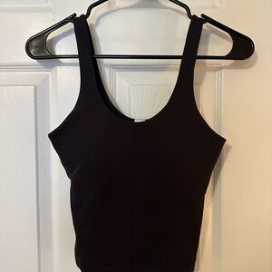 Lululemon Black Glow Up Tank Size 6